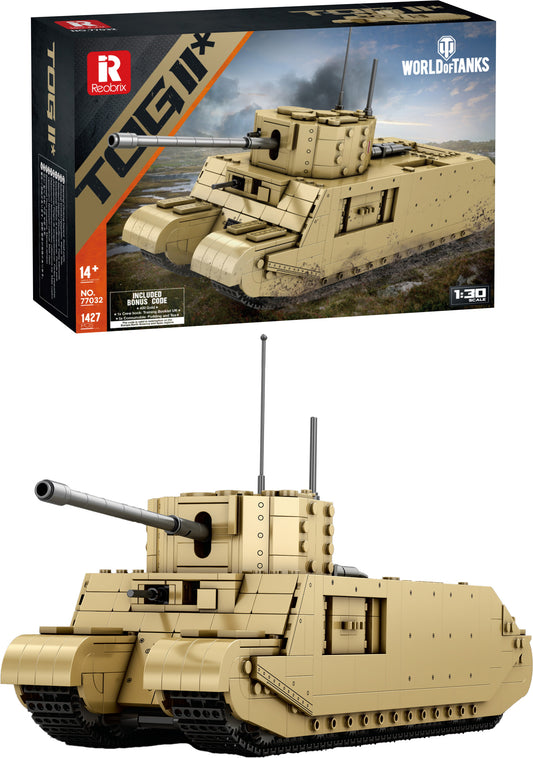 Stavebnice Tanku T-34/85 (World of Tanks) - 1427 Dílků