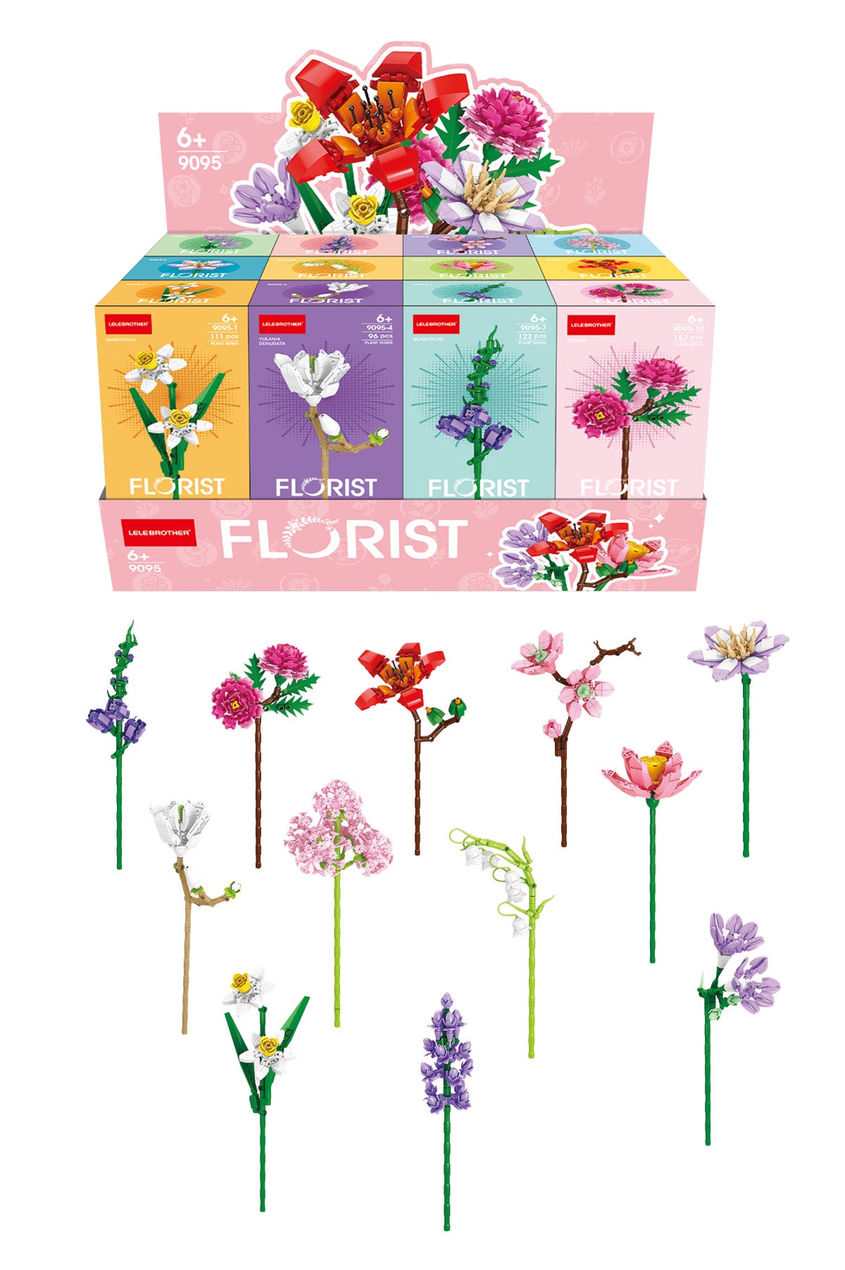 FLORIST Romantické a okrasné jarní květy, 12 druhů