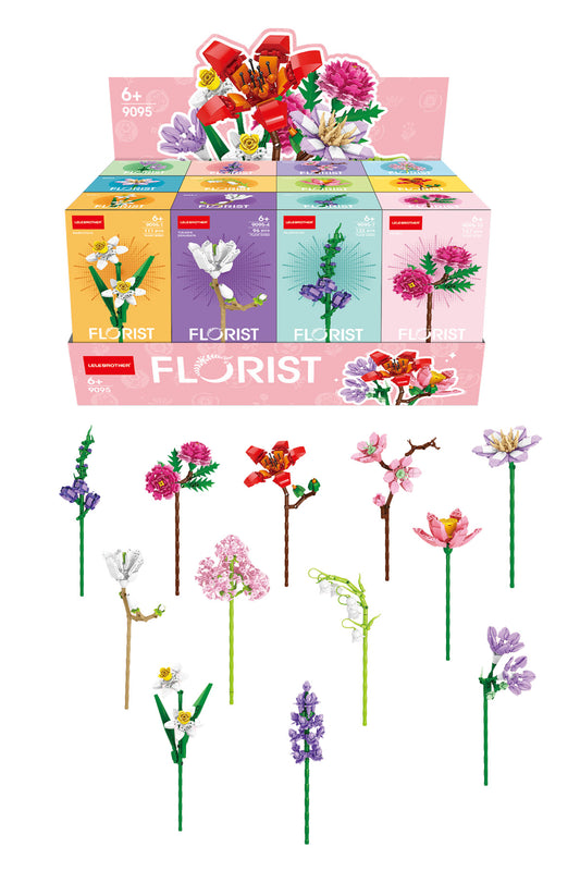 FLORIST Romantické a okrasné jarní květy, 12 druhů