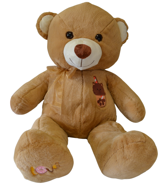 Medvěd se stuhou hnědý 60 cm