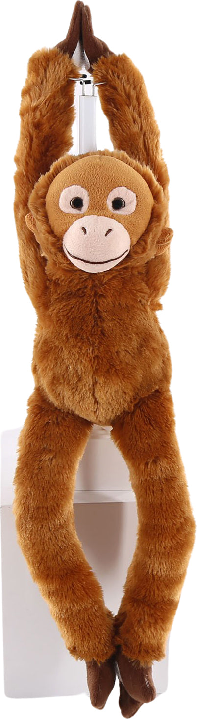 Orangutan mládě visící 46 cm