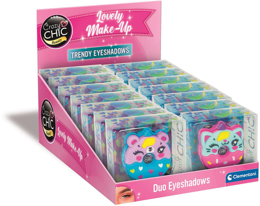 CRAZY CHIC - Oční stíny Zvířecí DONUT 1