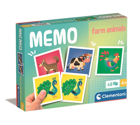 Clementoni - Pexeso Zvířatka z farmy