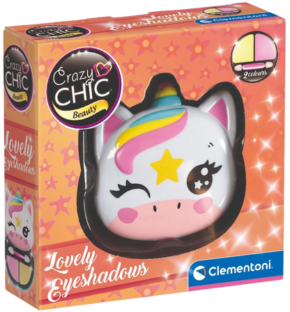 Clementoni - CRAZY CHIC Oční stíny Jednorožec