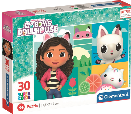 Clementoni - Puzzle Gábinin kouzelný domek 30 dílků