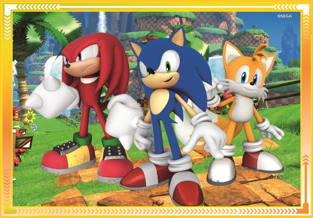 Clementoni - Puzzle 4v1 Sonic (12+16+20+24 dílků) - Image 2