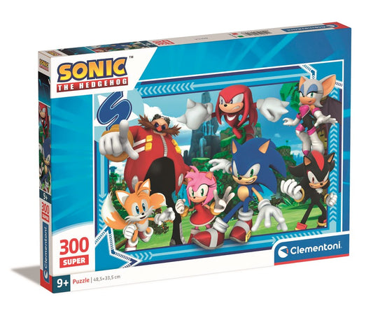 Clementoni - Puzzle 300 Super Sonic