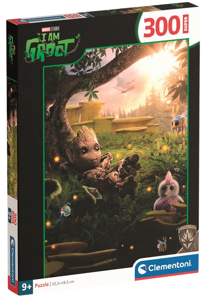 Clementoni - Puzzle 300 Super MARVEL - I Am Groot