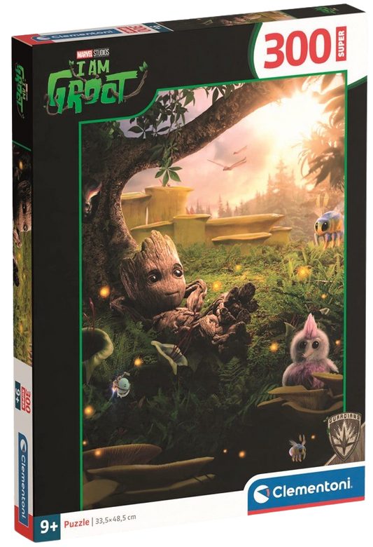 Clementoni - Puzzle 300 Super MARVEL - I Am Groot