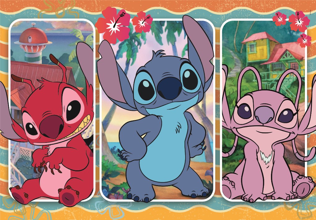 Clementoni - Puzzle Maxi 24 Disney: Stitch - Image 2