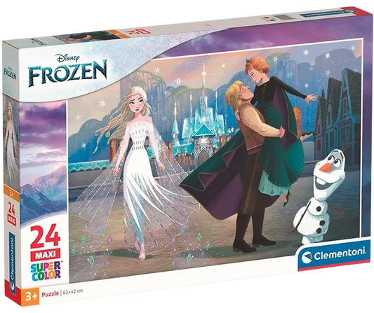 Clementoni - Puzzle 24 MAXI Ledové Království