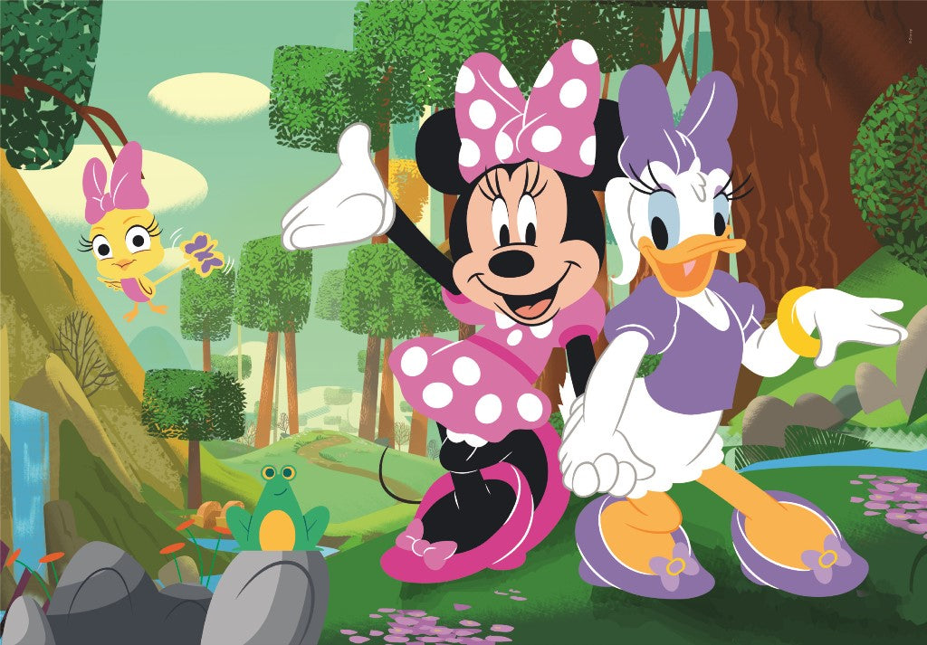 Clementoni - Puzzle 2x60 Disney Minnie - Image 2