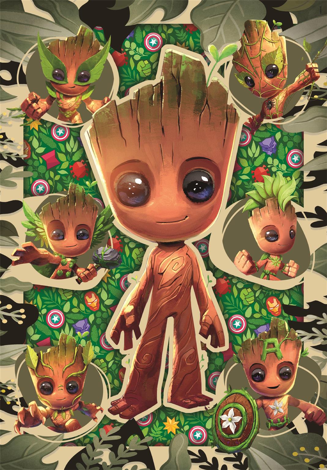 Clementoni - Puzzle 104 Marvel Groot - Image 2