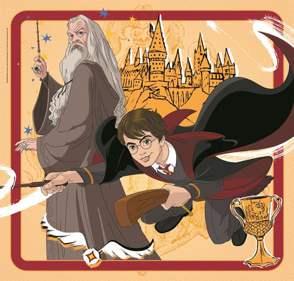 Clementoni - Puzzle 3x48 Square Harry Potter - Image 2