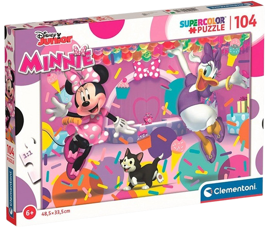 Clementoni - Puzzle 104 Minnie a Daisy