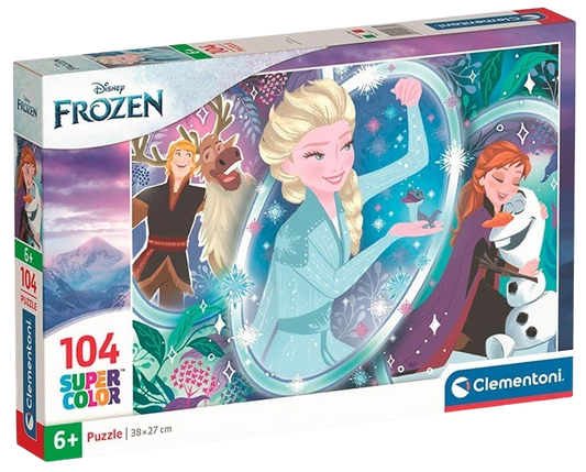 Clementoni - Puzzle 104 Ledové Království 2
