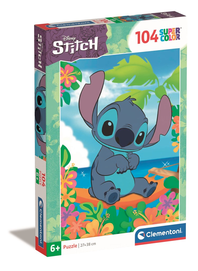 Clementoni - Puzzle 104 Disney Stitch