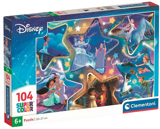 Clementoni - Puzzle 104 Disney: Magické momenty