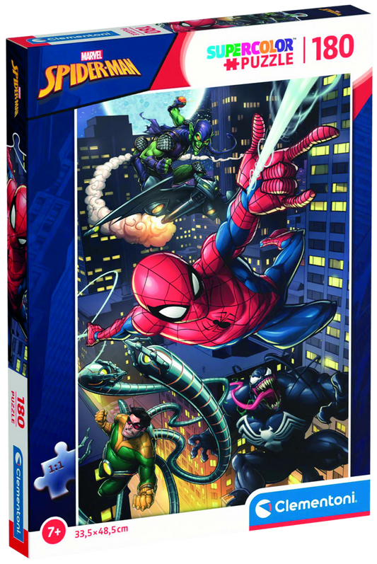 Clementoni - Puzzle 180 Spider-Man