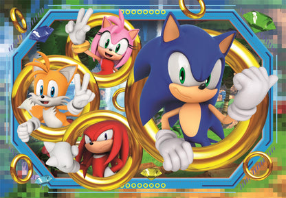 Clementoni - Puzzle 180 Sonic the Hedgehog 1 - Image 2