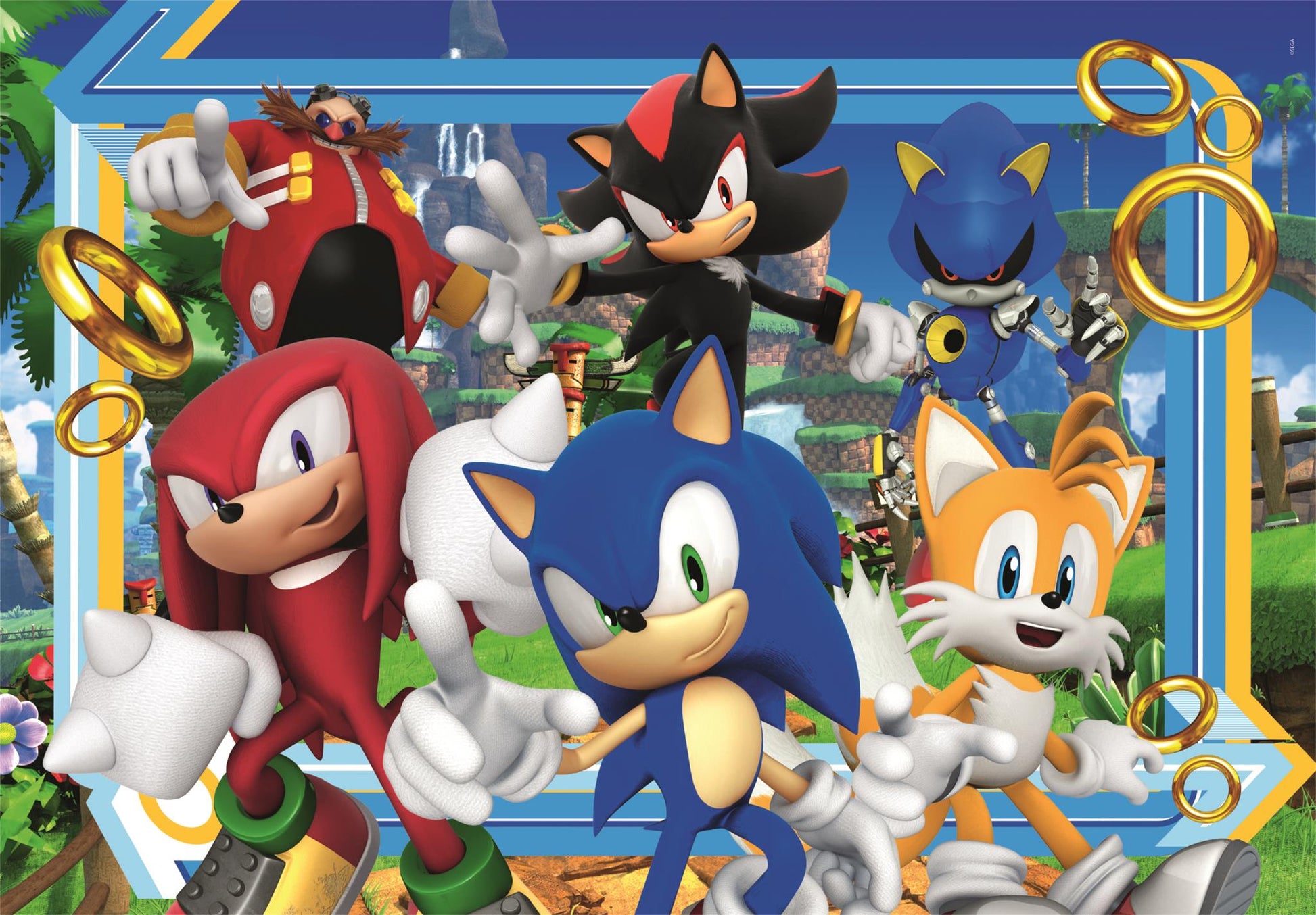 Clementoni - Puzzle 180 Sonic the Hedgehog 4 - Image 2