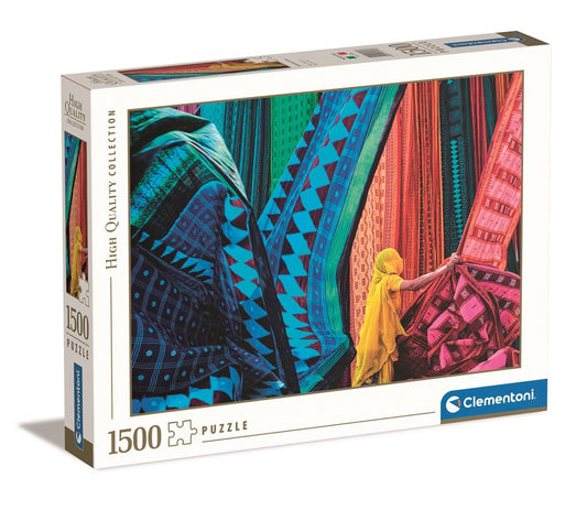 Clementoni - Puzzle 1500 Fluttering tissues