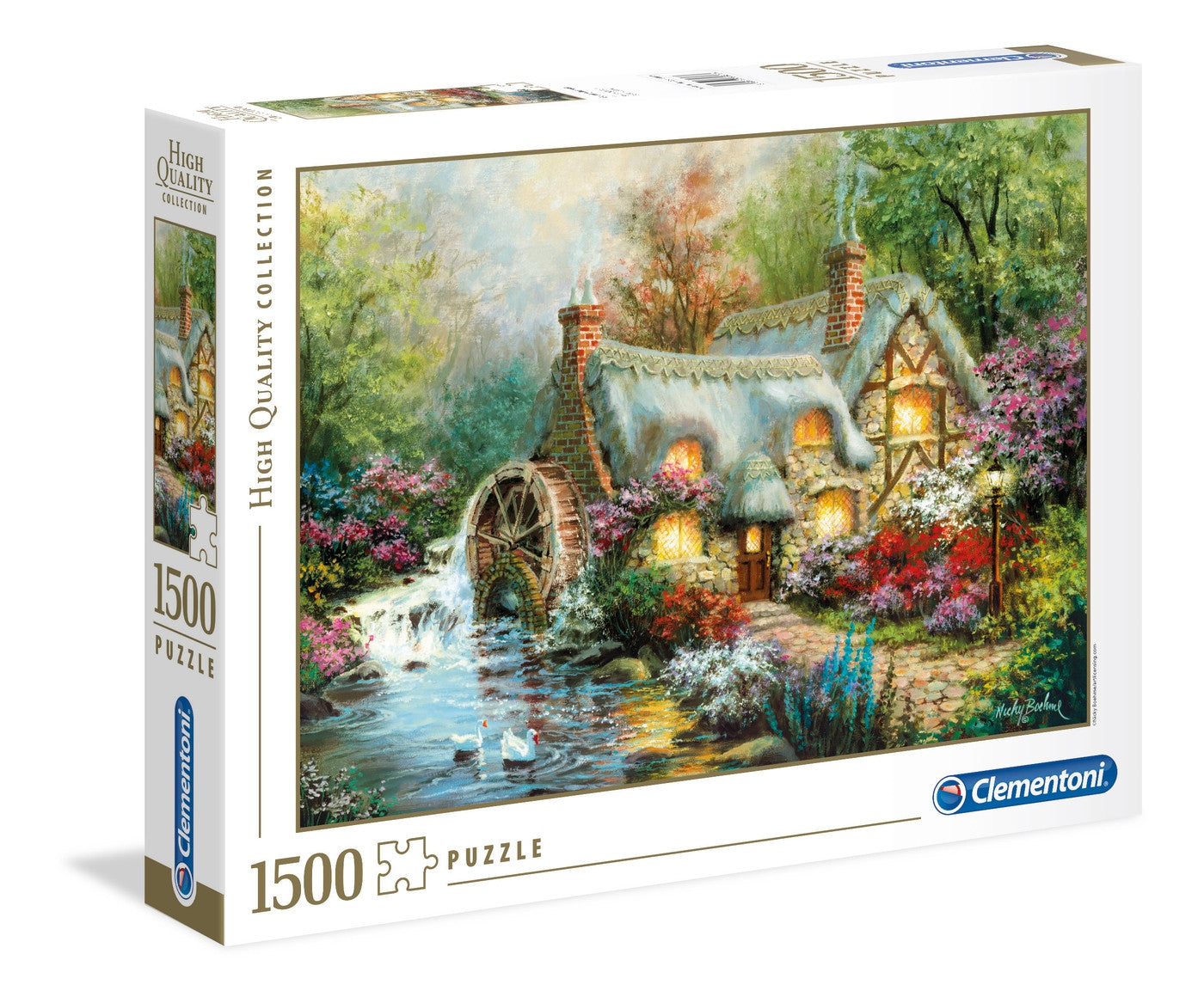 Clementoni - Puzzle 1500 Country Retreat