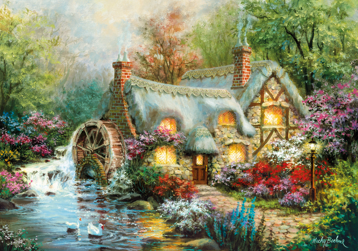 Clementoni - Puzzle 1500 Country Retreat - Image 2