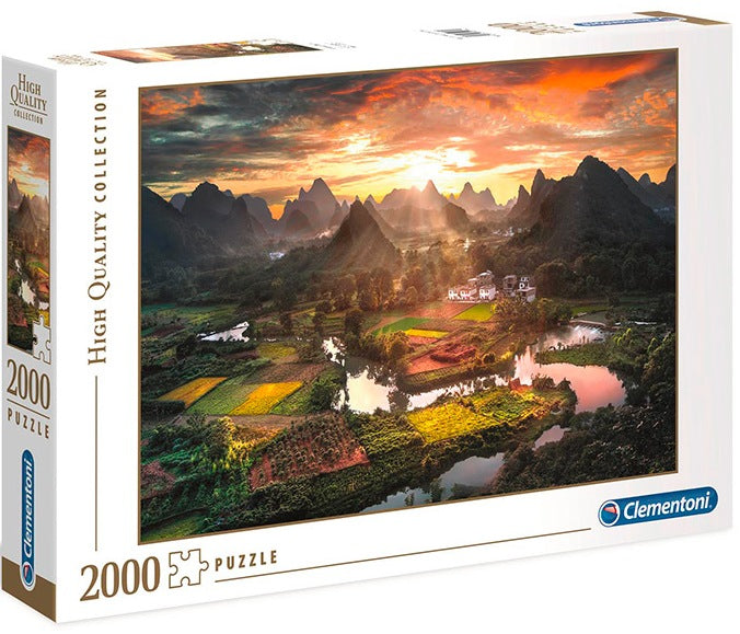 Clementoni - Puzzle 2000 View of China