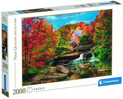 Clementoni - Puzzle 2000 Mlýn Glade Creek