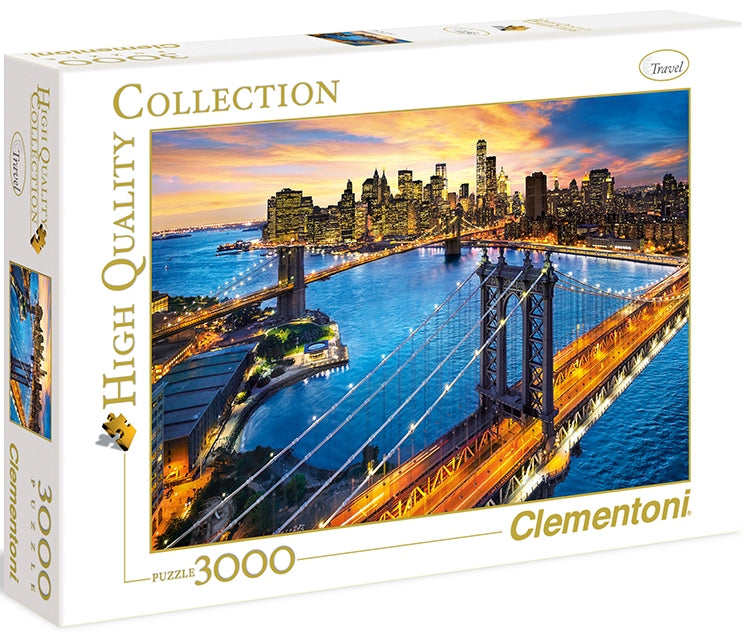 Clementoni - Puzzle 3000 New York