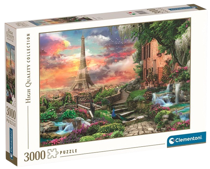 Clementoni - Puzzle 3000 Pařížský sen