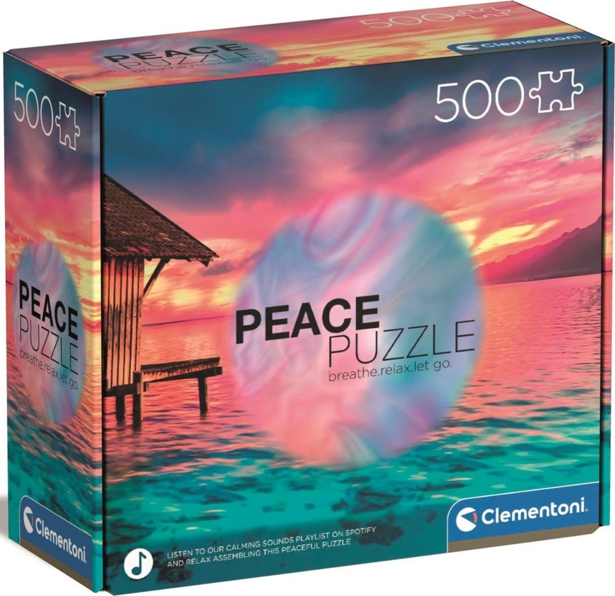 Clementoni - Puzzle 500 Living the Present