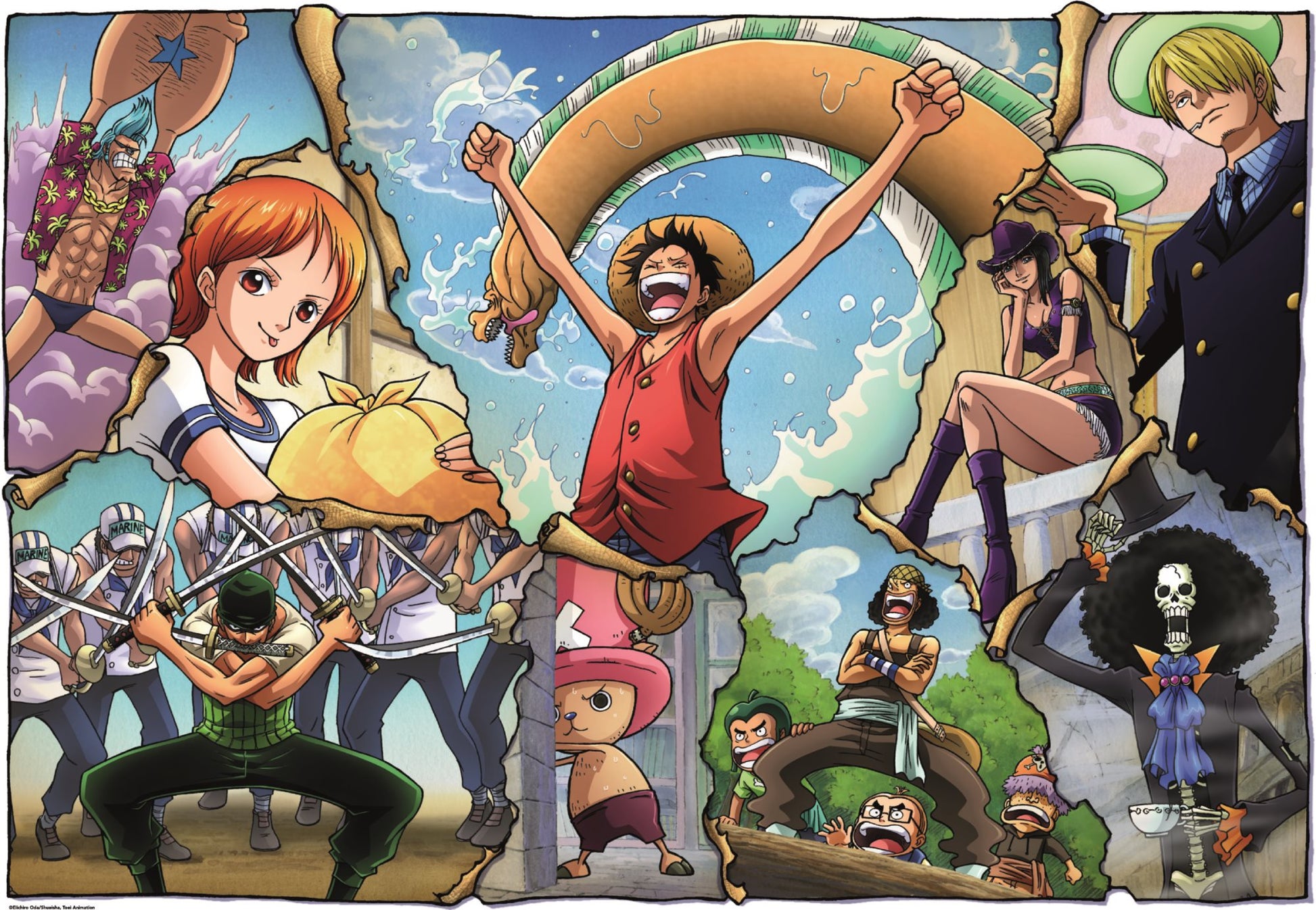 Clementoni - Puzzle Anime Collection: One Piece 500 dílků - Image 2