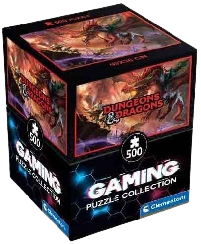 Clementoni - Puzzle 500 Cube Dungeons & Dragons