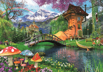 Clementoni - Puzzle 500 Starý botový dům - Image 2