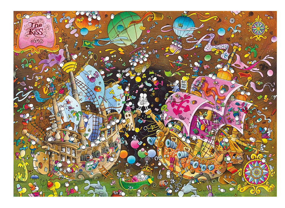 Clementoni - Puzzle 6000 Mordillo: Polibek - Image 2