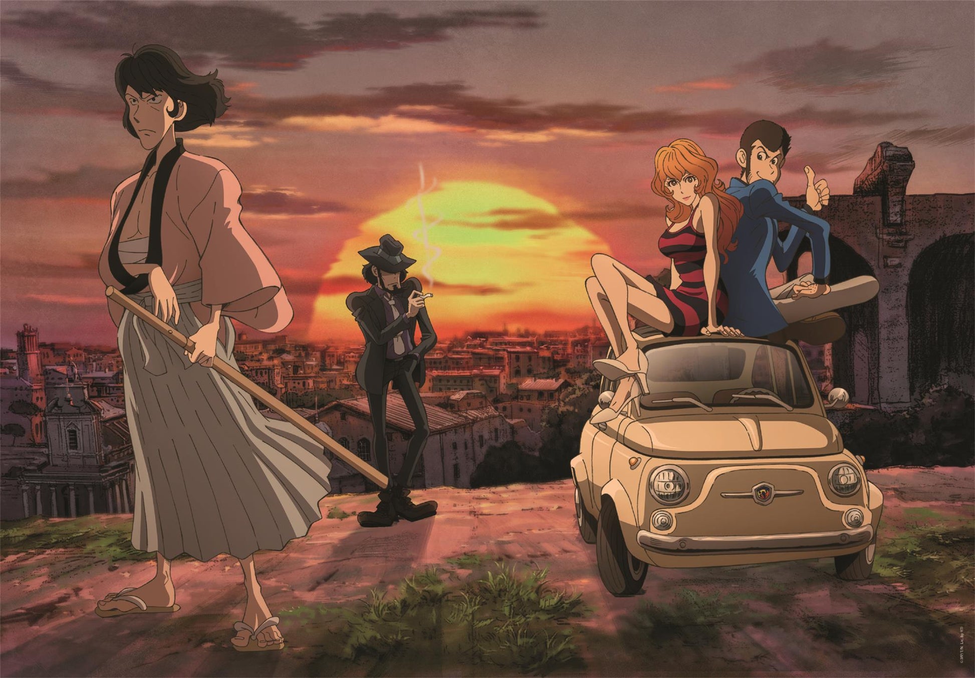 Clementoni - Puzzle 1000 Lupin III - 1 - Image 2