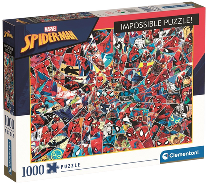 Clementoni - Puzzle 1000 Impossible: Spider-Man