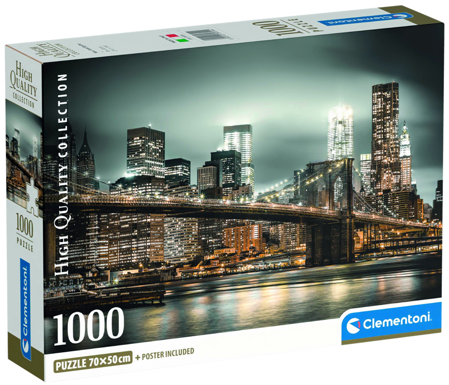 Clementoni - Puzzle 1000 New York skyline