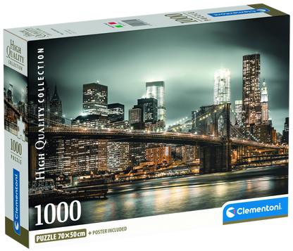 Clementoni - Puzzle 1000 New York skyline