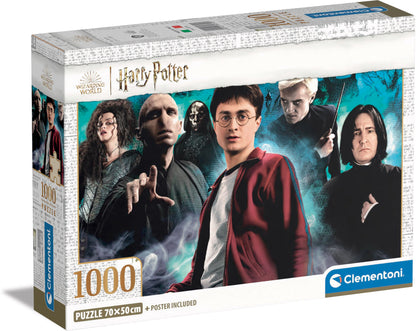 Clementoni - Puzzle 1000 Harry Potter