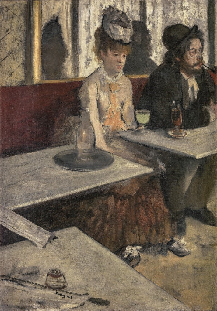 Clementoni - Puzzle 1000 Museum Orsay Degas, Dans un café - Image 2