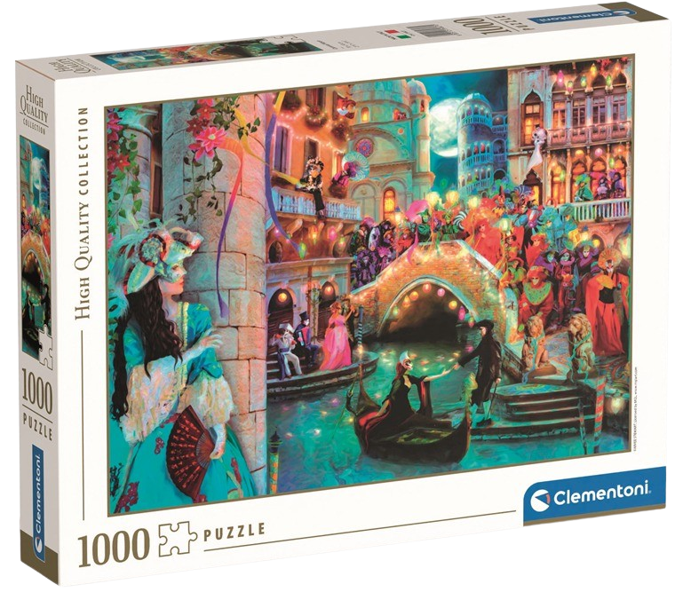 Clementoni - Puzzle 1000 Měsíc karnevalu