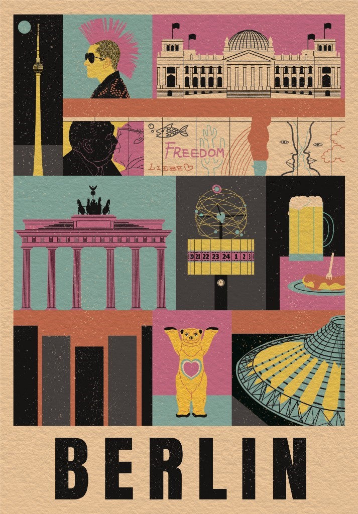 Clementoni - Puzzle 1000 Style in the city Berlin Compact box - Image 2