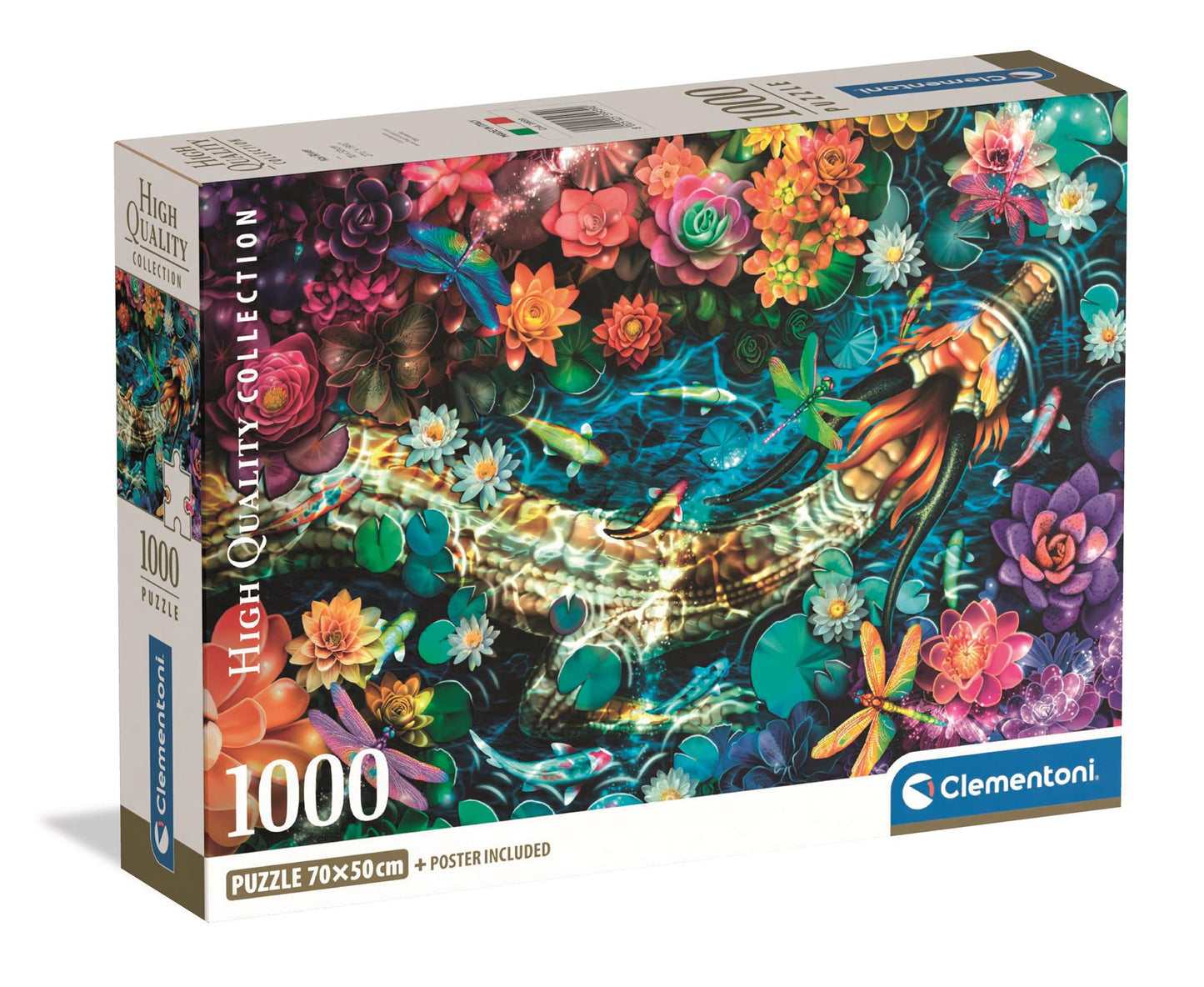 Clementoni - Puzzle 1000 Řeka KOI
