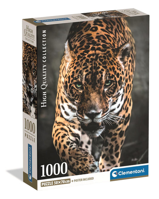 Clementoni - Puzzle 1000 Jaguáří stezka