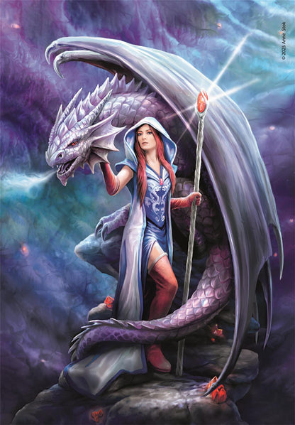 Clementoni - Puzzle 1000 Anne Stokes Dračí mág - Image 2