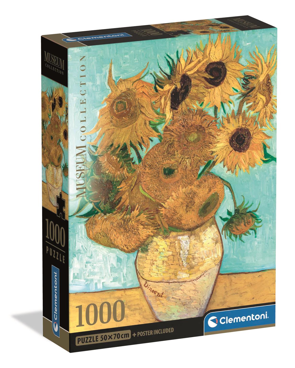 Clementoni - Puzzle 1000 Muzeum Slunečnice