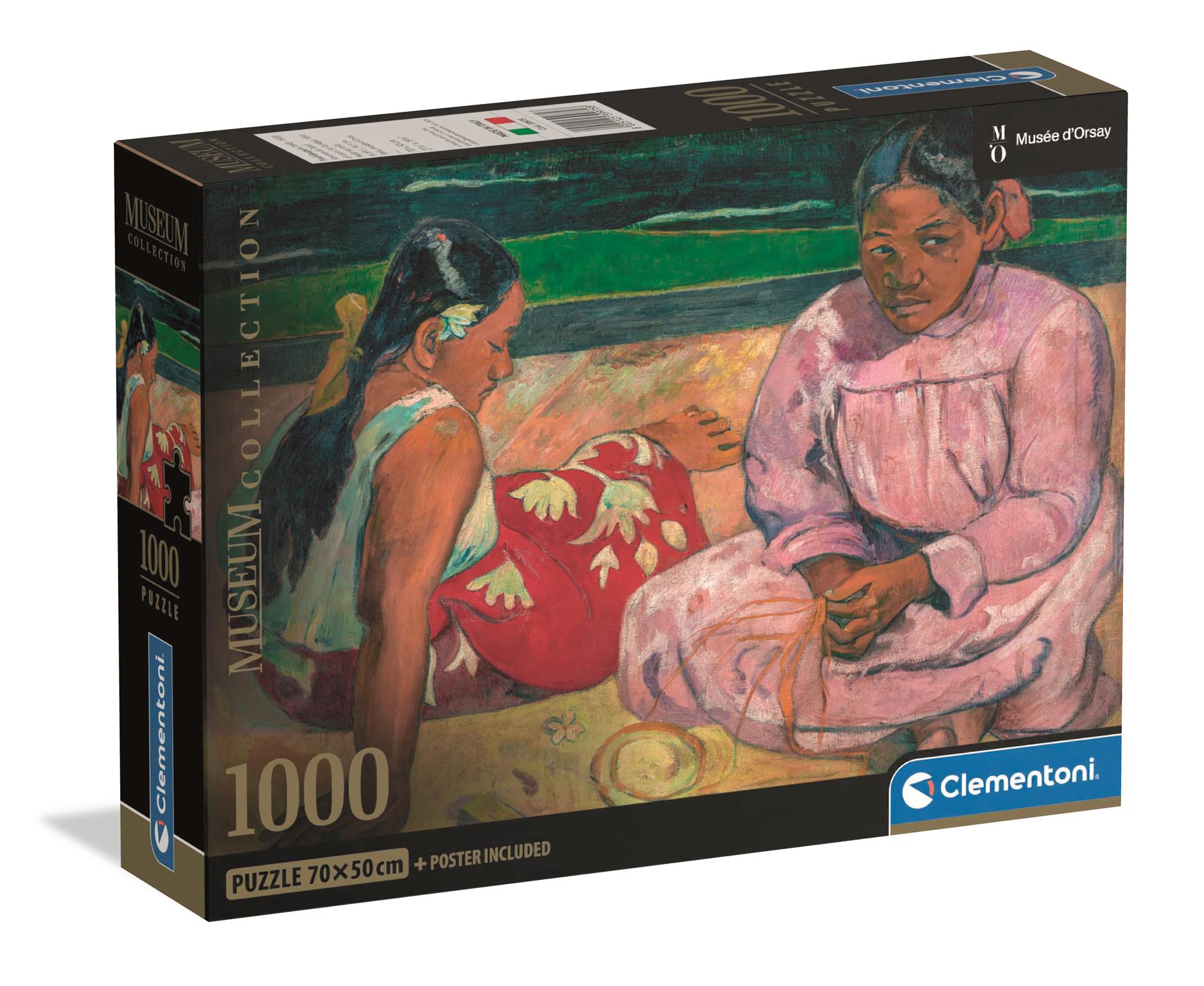 Clementoni - Puzzle 1000 Muzeum Ženy z Tahiti